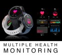Smartwatch Męski RUBICON RNCF14 Black SMARUB250 RUBICON