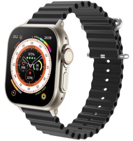 Smartwatch Męski RUBICON RNCF17 Tytan/Black SMARUB268 RUBICON