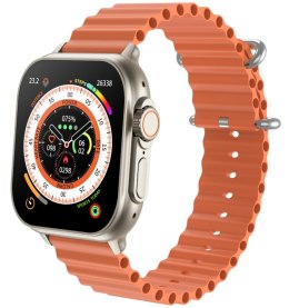 Smartwatch Męski RUBICON RNCF17 Tytan/Orange SMARUB269 RUBICON
