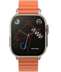 Smartwatch Męski RUBICON RNCF17 Tytan/Orange SMARUB269 RUBICON