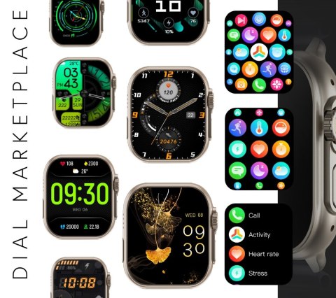 Smartwatch Męski RUBICON RNCF17 Tytan/Orange SMARUB269 RUBICON Smartwatch Męski RUBICON RNCF17 Tytan/Orange SMARUB269 RUBICON