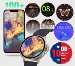 Smartwatch RUBICON RNCF15 Tytan/Orange SMARUB258 RUBICON
