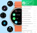 Smartwatch RUBICON RNCF15 Tytan/Orange SMARUB258 RUBICON