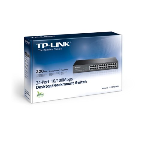 Przełącznik TP-LINK TL-SF1024D (24x 10/100 ) Przełącznik TP-LINK TL-SF1024D (24x 10/100 )