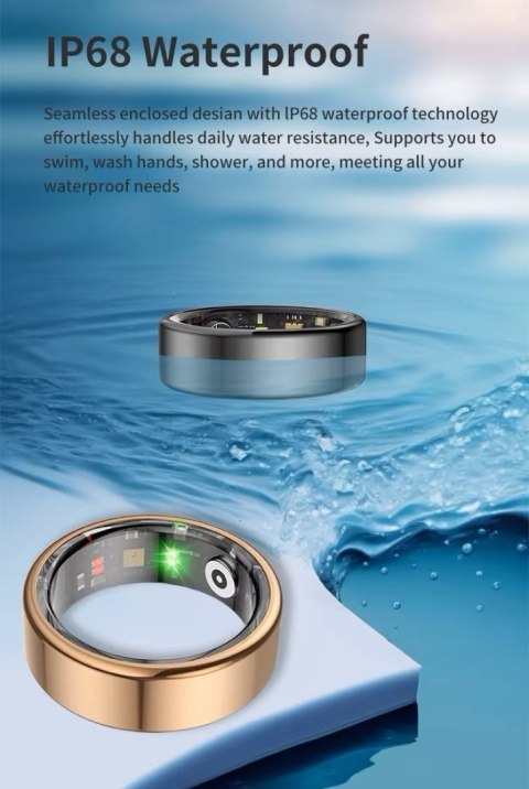 Smart Ring RUBICON R2 Rose Gold SIZE-7(US) SMARUB318 RUBICON Smart Ring RUBICON R2 Rose Gold SIZE-7(US) SMARUB318 RUBICON