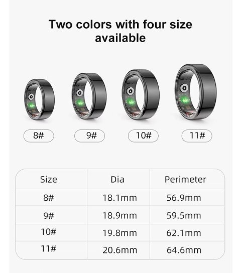 Smart Ring RUBICON R2 Rose Gold SIZE-7(US) SMARUB318 RUBICON Smart Ring RUBICON R2 Rose Gold SIZE-7(US) SMARUB318 RUBICON