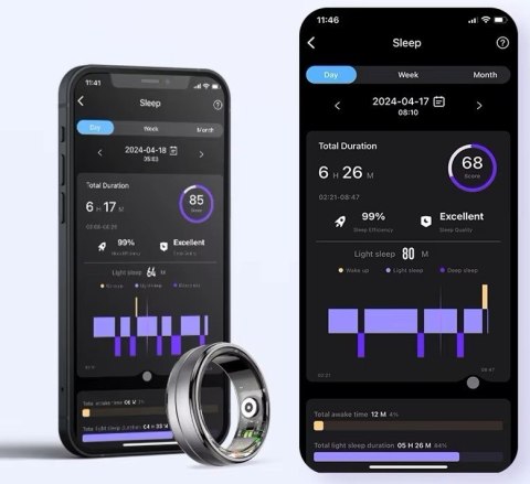 Smart Ring RUBICON R6 Deep Grey SIZE-10(US) SMARUB324 RUBICON Smart Ring RUBICON R6 Deep Grey SIZE-10(US) SMARUB324 RUBICON