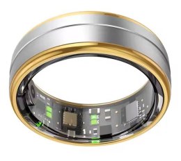 Smart Ring RUBICON R6 Gold/Silver SIZE-10(US) SMARUB325 RUBICON