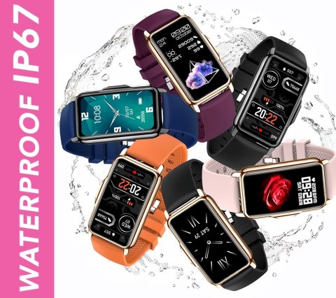 Smartwatch Damski RUBICON RNCF04 Black SMARUB227 RUBICON Smartwatch Damski RUBICON RNCF04 Black SMARUB227 RUBICON