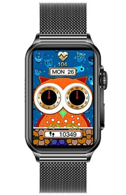 Smartwatch Damski RUBICON RNCF06 Black SMARUB215 RUBICON