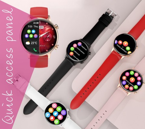 Smartwatch Damski RUBICON RNCF09 Rose Gold/Pink SMARUB234 RUBICON Smartwatch Damski RUBICON RNCF09 Rose Gold/Pink SMARUB234 RUBICON