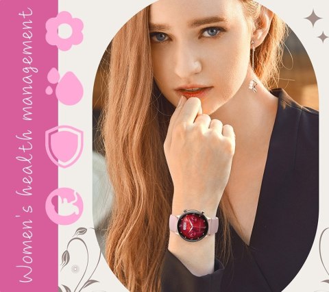 Smartwatch Damski RUBICON RNCF09 Rose Gold/Pink SMARUB234 RUBICON Smartwatch Damski RUBICON RNCF09 Rose Gold/Pink SMARUB234 RUBICON