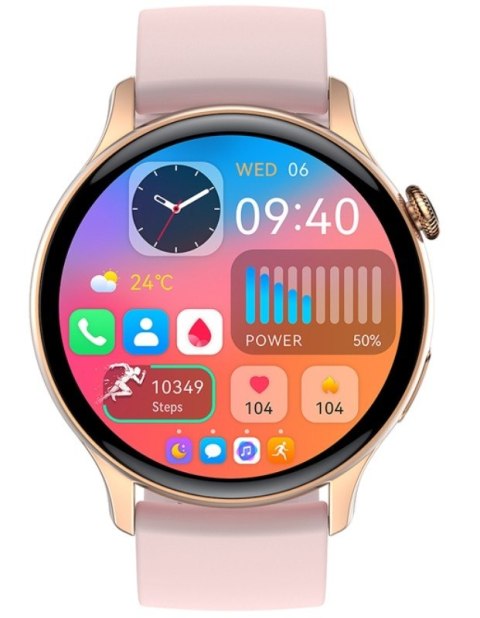Smartwatch Damski RUBICON RNCF10 Rose Gold/Pink SMARUB239 RUBICON Smartwatch Damski RUBICON RNCF10 Rose Gold/Pink SMARUB239 RUBICON