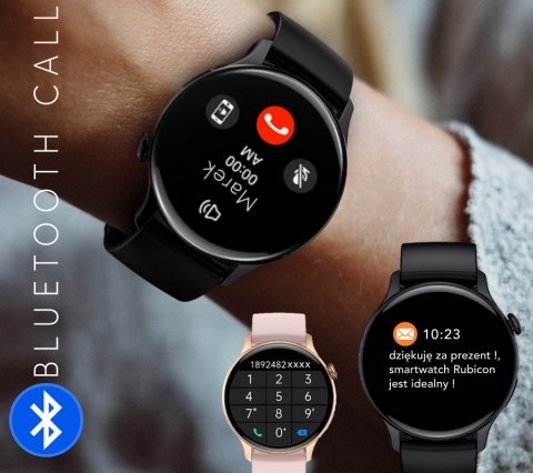 Smartwatch Damski RUBICON RNCF10 Rose Gold/Pink SMARUB239 RUBICON Smartwatch Damski RUBICON RNCF10 Rose Gold/Pink SMARUB239 RUBICON