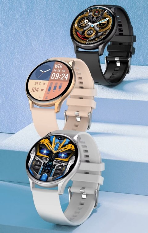 Smartwatch Damski RUBICON RNCF11 Silver/Grey SMARUB242 RUBICON Smartwatch Damski RUBICON RNCF11 Silver/Grey SMARUB242 RUBICON