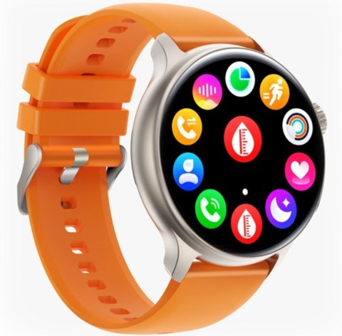 Smartwatch Męski RUBICON RNCF12 Tytan/Orange SMARUB245 RUBICON Smartwatch Męski RUBICON RNCF12 Tytan/Orange SMARUB245 RUBICON