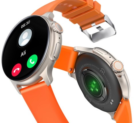 Smartwatch Męski RUBICON RNCF12 Tytan/Orange SMARUB245 RUBICON Smartwatch Męski RUBICON RNCF12 Tytan/Orange SMARUB245 RUBICON