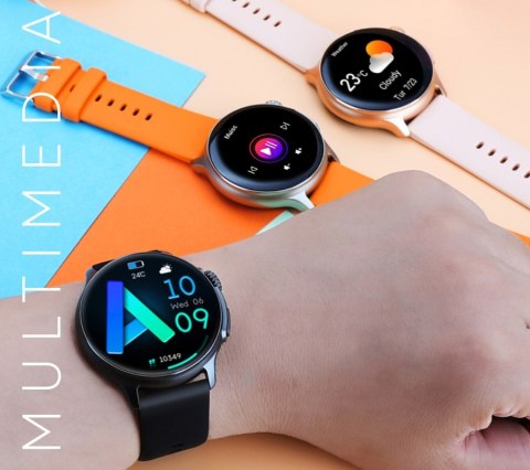 Smartwatch Męski RUBICON RNCF12 Tytan/Orange SMARUB245 RUBICON Smartwatch Męski RUBICON RNCF12 Tytan/Orange SMARUB245 RUBICON