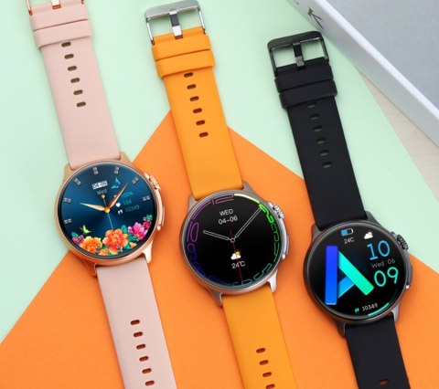 Smartwatch Męski RUBICON RNCF12 Tytan/Orange SMARUB245 RUBICON Smartwatch Męski RUBICON RNCF12 Tytan/Orange SMARUB245 RUBICON