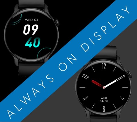 Smartwatch RUBICON RNCF10 Black SMARUB237 RUBICON Smartwatch RUBICON RNCF10 Black SMARUB237 RUBICON