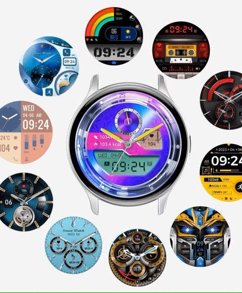 Smartwatch RUBICON RNCF11 Black SMARUB240 RUBICON Smartwatch RUBICON RNCF11 Black SMARUB240 RUBICON