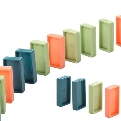 WOOPIE Elektryczna Ciuchcia Lokomotywa do Klocków Domino Dinozaur Zielony - ZESTAW 3 SZT. WOOPIE Elektryczna Ciuchcia Lokomotywa do Klocków Domino Dinozaur Zielony - ZESTAW 3 SZT.
