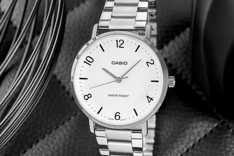 Zegarek Męski CASIO MTP-VT03D-7BDF + BOX CASIO Zegarek Męski CASIO MTP-VT03D-7BDF + BOX CASIO