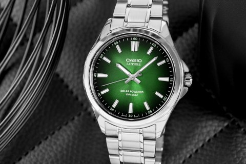 Zegarek Męski CASIO Solar MTS-RS100D-3AVDF + BOX CASIO Zegarek Męski CASIO Solar MTS-RS100D-3AVDF + BOX CASIO