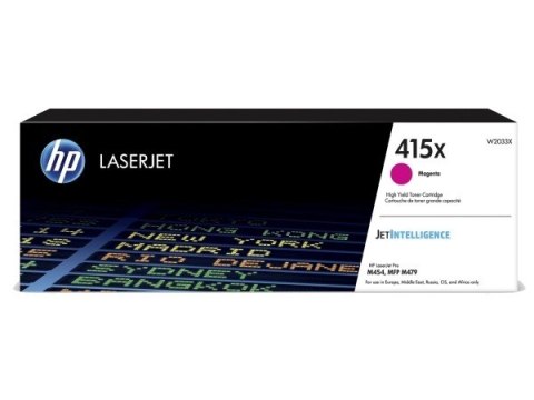 Toner HP Toner HP 415X magenta (W2033X) W2033X Toner HP Toner HP 415X magenta (W2033X) W2033X