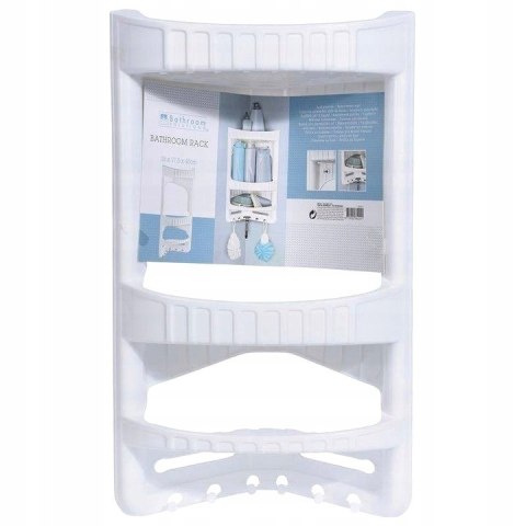 Półka łazienkowa narożna CADDY 280x175x450mm Półka łazienkowa narożna CADDY 280x175x450mm