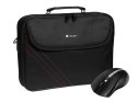 Torba na laptopa TRACER Bonito Bundle 2 + Mysz bezprzewodowa (maks.15.6"/Czarny) Torba na laptopa TRACER Bonito Bundle 2 + Mysz bezprzewodowa (maks.15.6"/Czarny)