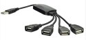 Adapter AKYGA USB 2.0 - 4x USB 2.0 AK-AD-13 USB 2.0 Typ A - 4 x USB 2.0 Typ A Adapter AKYGA USB 2.0 - 4x USB 2.0 AK-AD-13 USB 2.0 Typ A - 4 x USB 2.0 Typ A