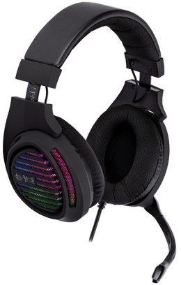 Słuchawki z mikrofonem TRACER GameZone Aligator RGB Czarny