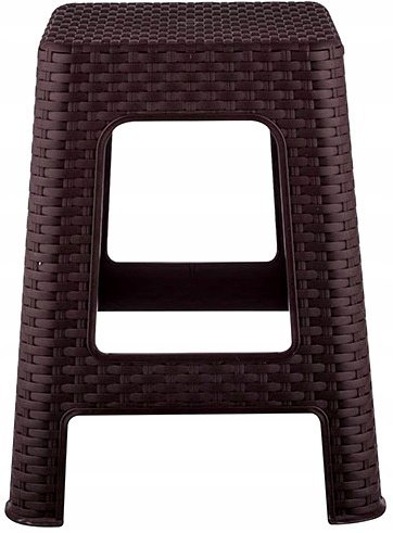 Taboret RATTAN -brąz 28x28x45 Taboret RATTAN -brąz 28x28x45