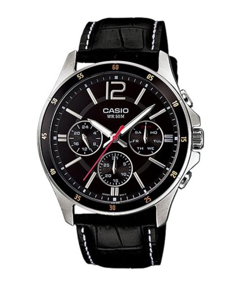 Zegarek Męski CASIO MTP-1374L-1AVDF + BOX CASIO Zegarek Męski CASIO MTP-1374L-1AVDF + BOX CASIO