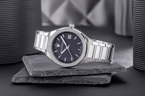 Zegarek Męski Maserati Stile R8853142006 + BOX Maserati Zegarek Męski Maserati Stile R8853142006 + BOX Maserati