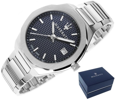 Zegarek Męski Maserati Stile R8853142006 + BOX Maserati Zegarek Męski Maserati Stile R8853142006 + BOX Maserati