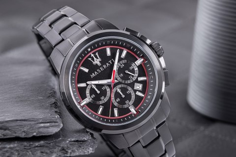 Zegarek Męski Maserati Successo R8873621014 + BOX Maserati Zegarek Męski Maserati Successo R8873621014 + BOX Maserati