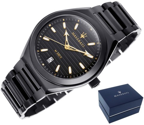 Zegarek Męski Maserati Triconic R8853139004 + BOX Maserati Zegarek Męski Maserati Triconic R8853139004 + BOX Maserati