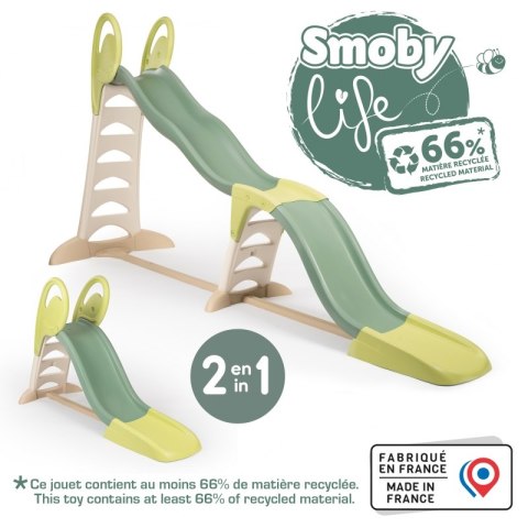 Smoby Zjeżdżalnia MEGAGLISS 2w1 Smoby Zjeżdżalnia MEGAGLISS 2w1