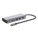 BELKIN 6-1 Multiport Adapter AVC008btSGY (Szary /USB Typ C ) BELKIN 6-1 Multiport Adapter AVC008btSGY (Szary /USB Typ C )
