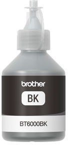Butelka z tuszem BROTHER BT6000BK Czarny Butelka z tuszem BROTHER BT6000BK Czarny