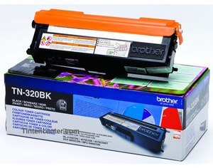 Kaseta z tonerem BROTHER TN320BK Czarny Kaseta z tonerem BROTHER TN320BK Czarny