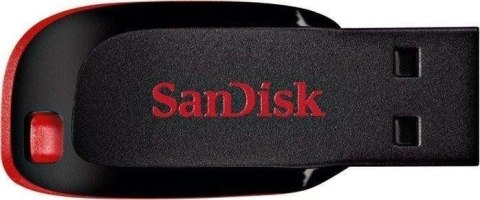 Pendrive SANDISK Cruzer Blade 64GB USB 2.0 (64 GB /USB 2.0 /Czarno-czerwony ) Pendrive SANDISK Cruzer Blade 64GB USB 2.0 (64 GB /USB 2.0 /Czarno-czerwony )