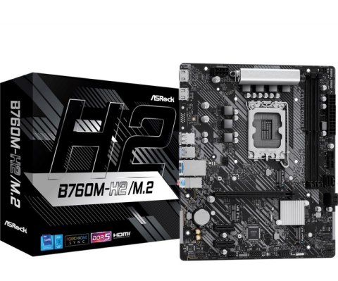 Płyta główna ASROCK B760M-H2/M.2 (Socket 1700 /micro ATX) Płyta główna ASROCK B760M-H2/M.2 (Socket 1700 /micro ATX)