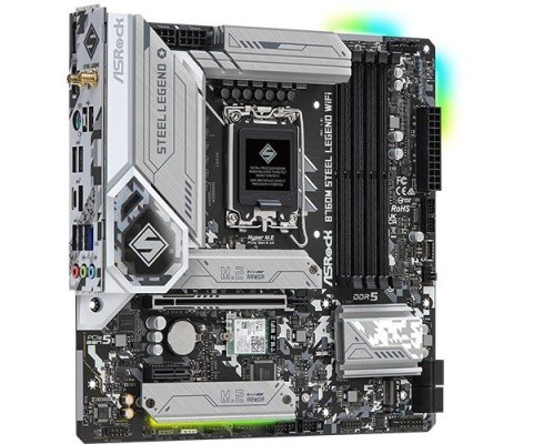 Płyta główna ASROCK B760M STEEL LEGEND WIFI (Socket 1700 /micro ATX) Płyta główna ASROCK B760M STEEL LEGEND WIFI (Socket 1700 /micro ATX)