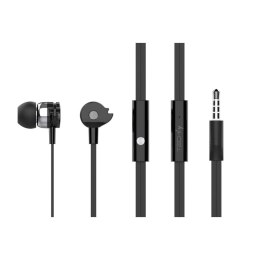 Słuchawki Douszne TECHLY SB-HP A1BKTY (1.2m /Jack 3.5 mm wtyk/Czarny)
