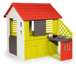 Smoby Domek dla dzieci Nature z kuchnią