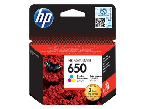 Tusz HP 650 tri-color (CZ102AE) Tusz HP 650 tri-color (CZ102AE)