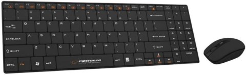 Zestaw klawiatura i mysz ESPERANZA EK122K Czarna Zestaw klawiatura i mysz ESPERANZA EK122K Czarna